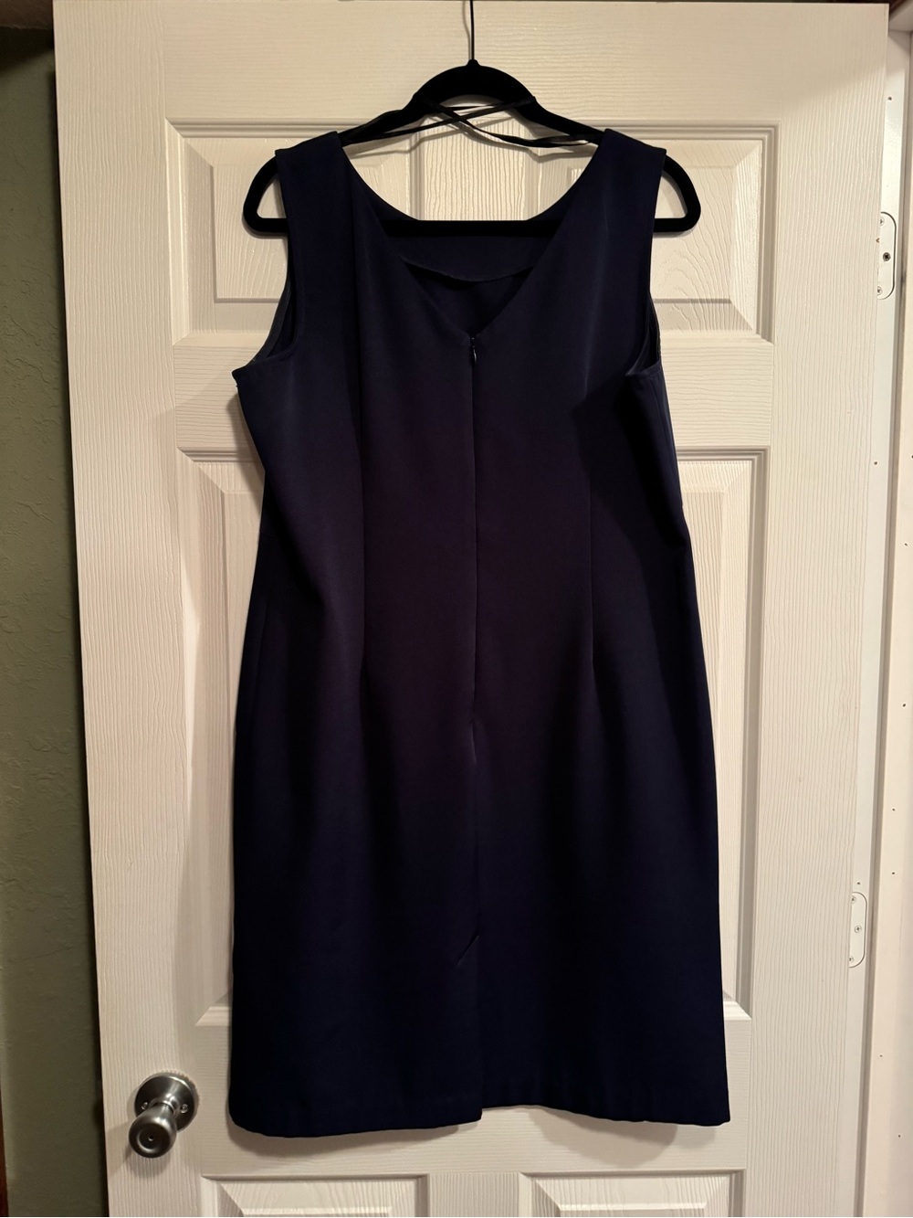 Maya Brooke 2pc Sz 14 Yellow & Navy Printed Jacket with Navy Sheath dress Set - Picture 10 of 13